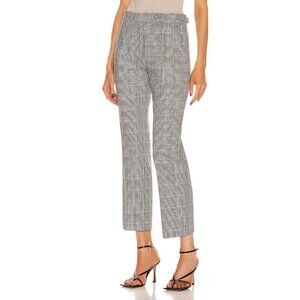 Max Mara Pleated Cropped Plaid Pants NWOT